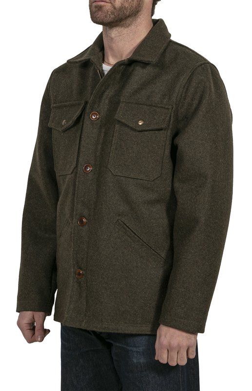 29" wool blend "Grandville" jacket feature a zip front closure with button over fly piece, lower front diagonal single welt handwarmer pockets, two upper patch pockets with snap flap closure and nylon diamond quilt lining. Shell: 80% wool / 20% nylon. Crafted from a durable wool blend, the jacket offers a classic yet modern look that's perfect for outdoor wear. The timeless design and luxurious construction make the Grandville a jacket you can wear for years to come. Classic Winter Utility Jacket With Snap Buttons, Fitted Classic Utility Jacket For Outdoor, Winter Outdoor Blazer With Patch Pockets, Winter Hunting Outerwear With Flap Pockets, Classic Quilted Jacket With Button Closure, Classic Utility Jacket With Snap Buttons For Outdoor, Classic Outdoor Utility Jacket With Snap Buttons, Outdoor Fall Blazer With Button Closure, Fall Outdoor Blazer With Button Closure