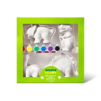 an assortment of animal shaped ice cream molds in a green box with the words mom's llama on it