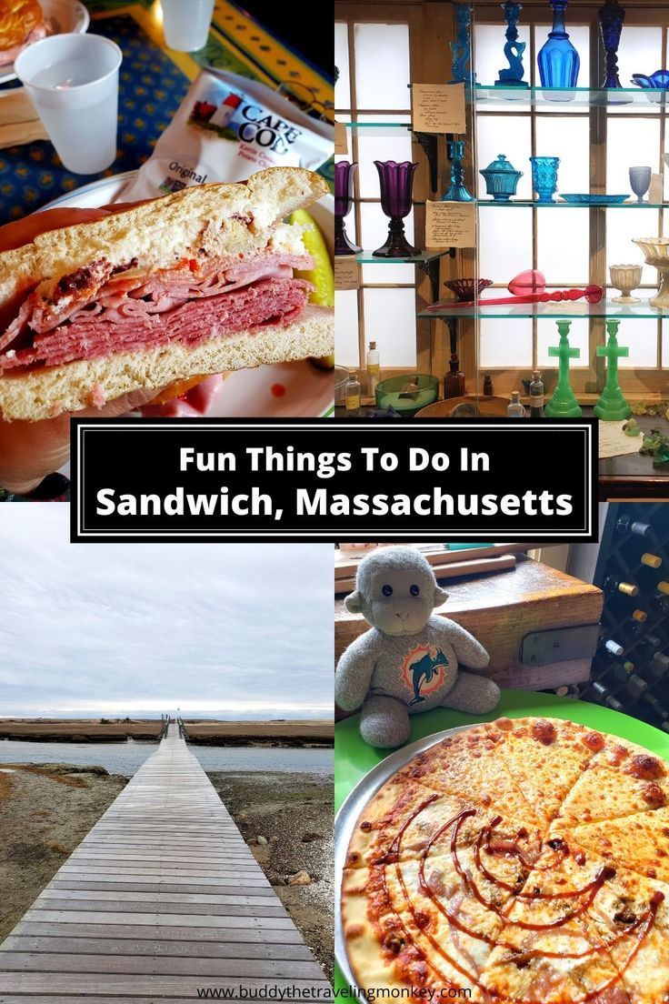 a collage of pictures with the words fun things to do in sandwhich, massachusetts