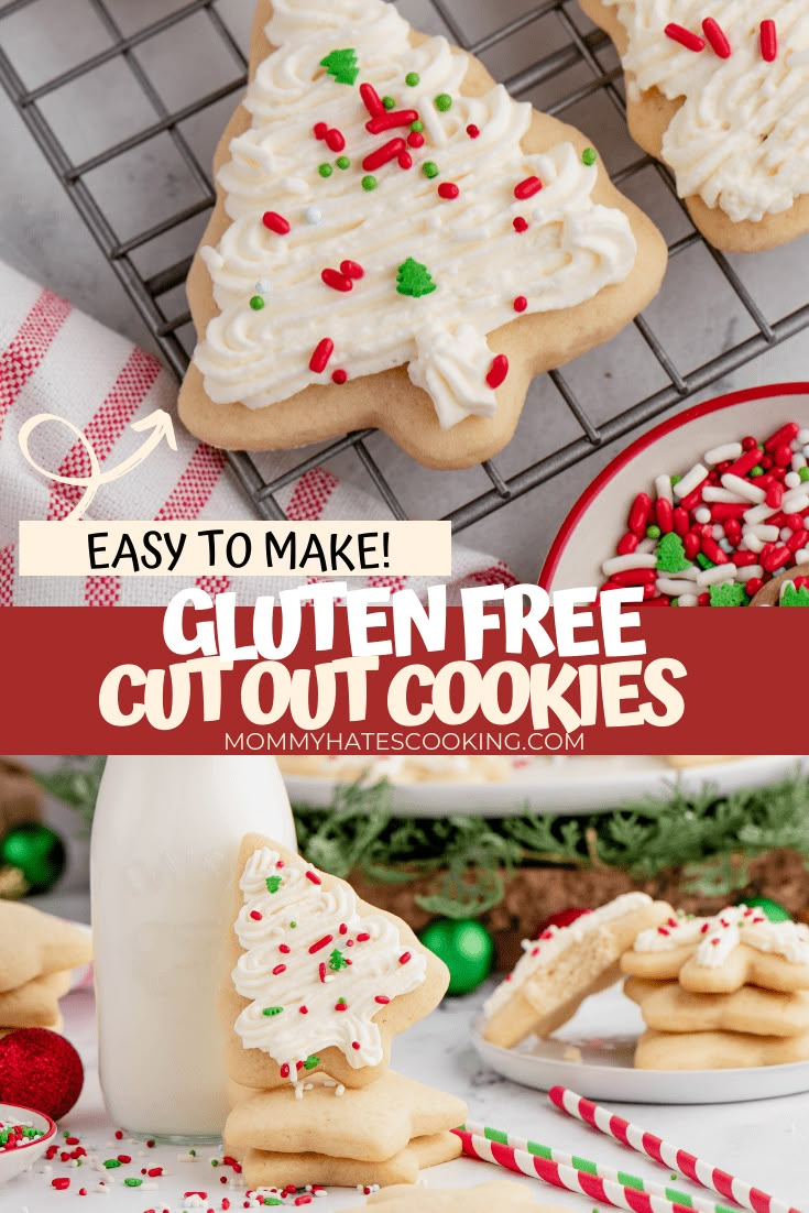 an image of gluten free cut out cookies