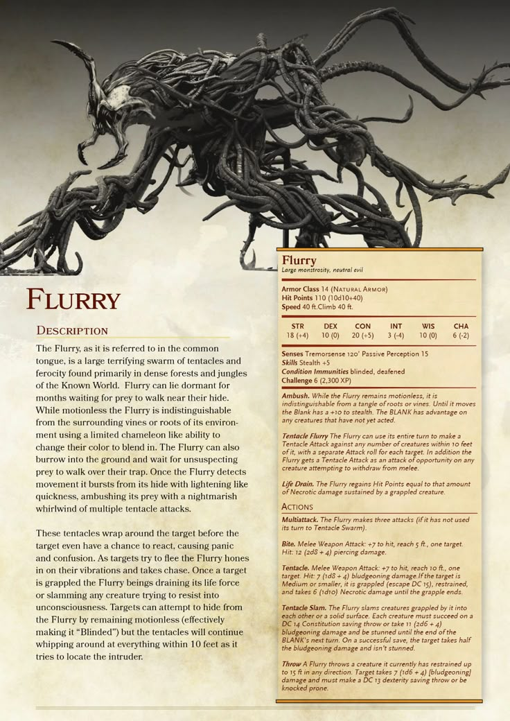 an article about flurry is shown in the magazine, which features images of vines and leaves