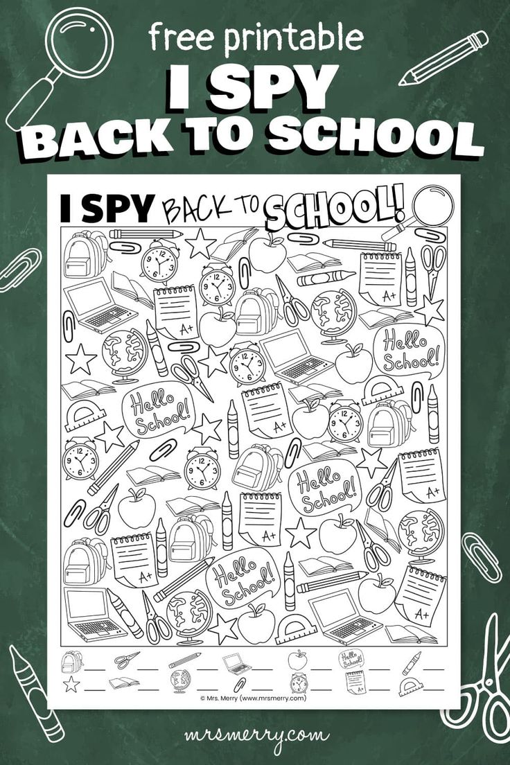 I Spy Back to School pdf Back To School I Spy Printable, Back To School Freebies, I Spy Back To School Printable, Back To School Craft 3rd Grade, Free Middle School Printables, Back To School Activities 3rd Grade, I Spy Back To School, 3rd Grade Crafts, I Spy Free Printable