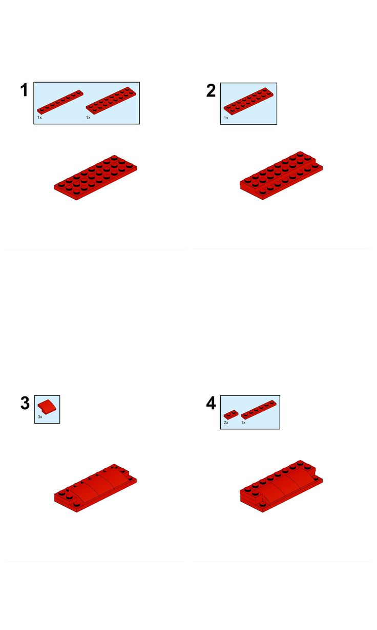 the instructions for how to build a lego brick