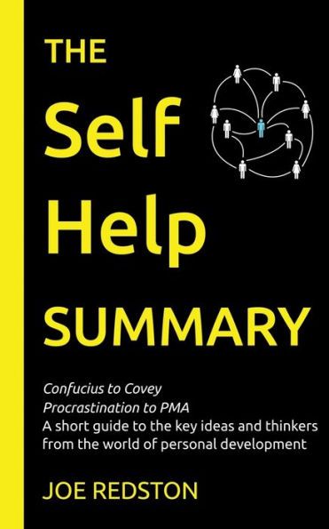 the book cover for the self help sumary by joe redton, with an image of