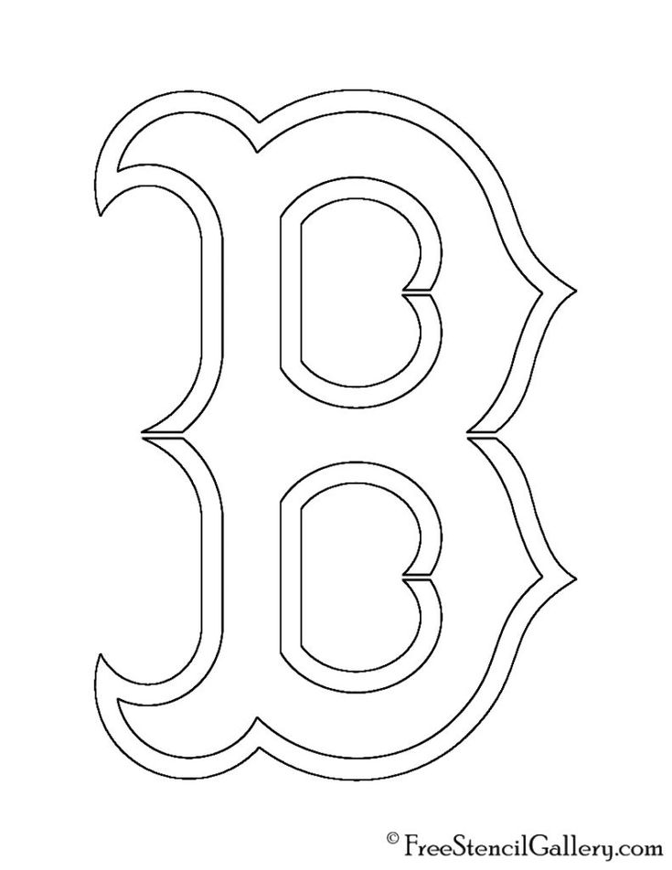 the letter b is for baseball coloring page