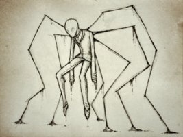 a drawing of two people standing next to each other with their arms around one another