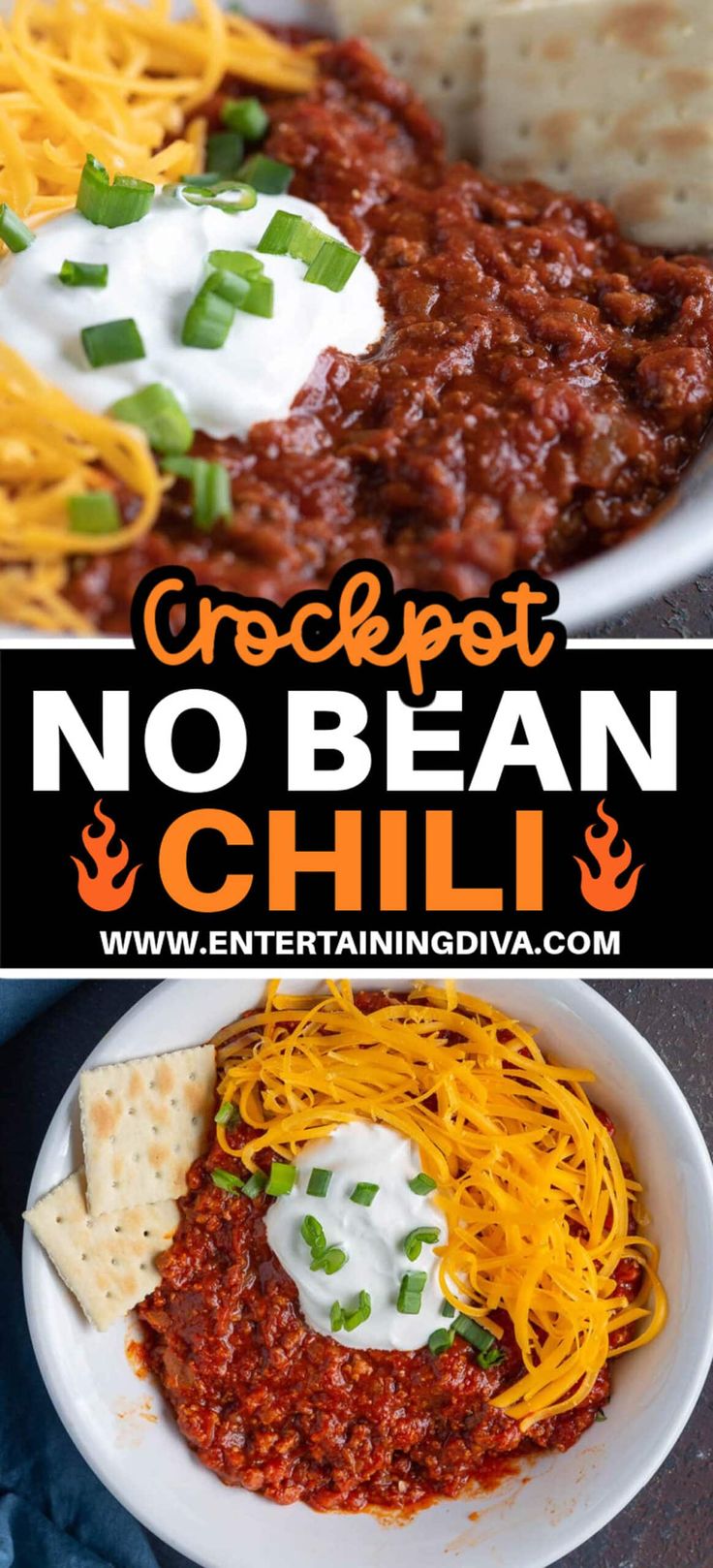 Easy Crock Pot No Bean Chili | Recipes No Beans Crockpot Chili, Crockpot No Bean Chili, Chili Recipe Crockpot No Beans, No Bean Chili Recipes, No Bean Turkey Chili, No Bean Chili Recipe, Football Party Menu, Affordable Meal Plans, Slow Cooker Chilli