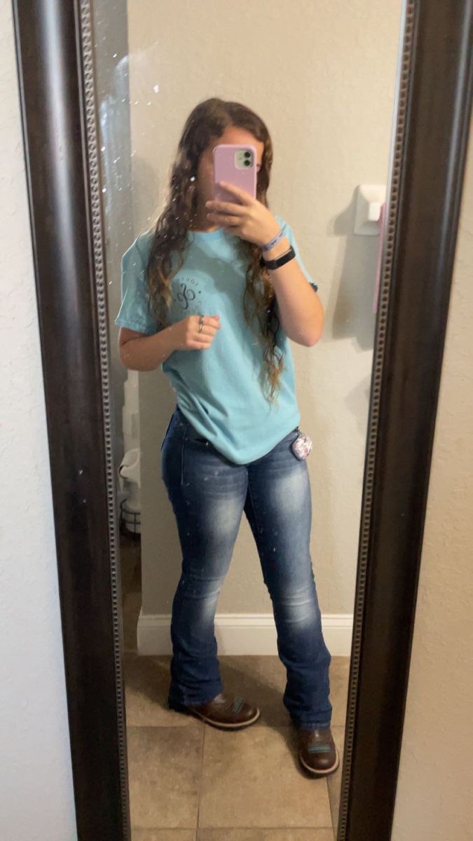 shirt: amazon jeans: ymi boots: ariat Ariat Boots Outfit, Ariat Boots, Boots Outfit, Body Goals, Outfit Inspo, Boots, Clothes