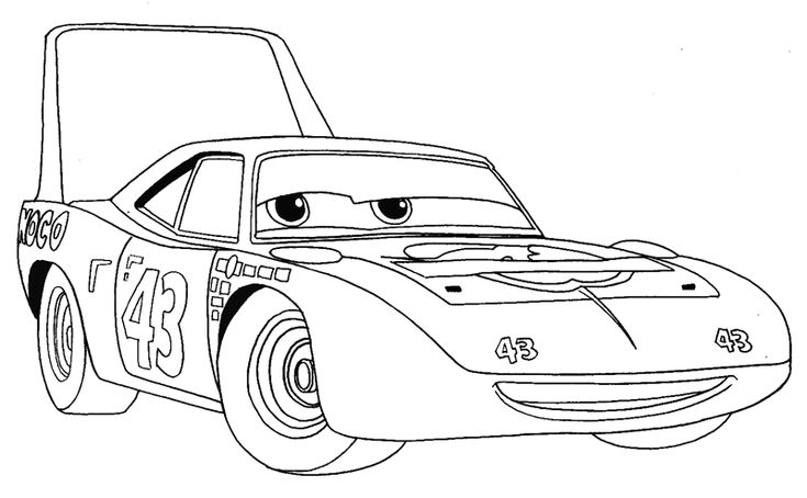 the cars coloring pages for kids