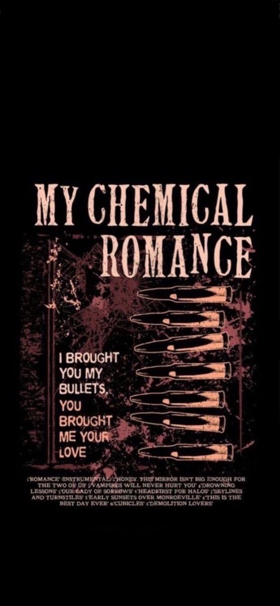 the cover art for my chemical romance album