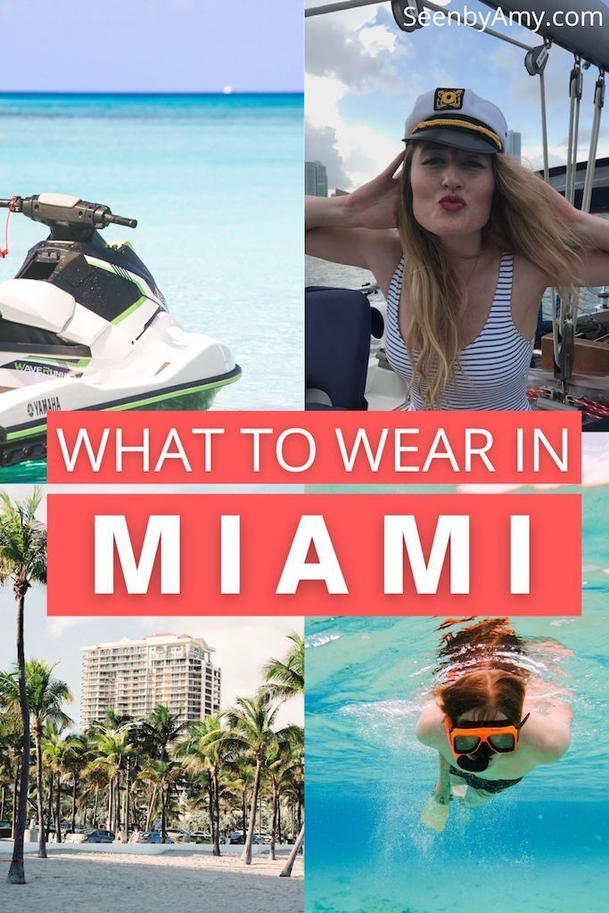 what to wear in miami for the first time on a boat, jet skis and more