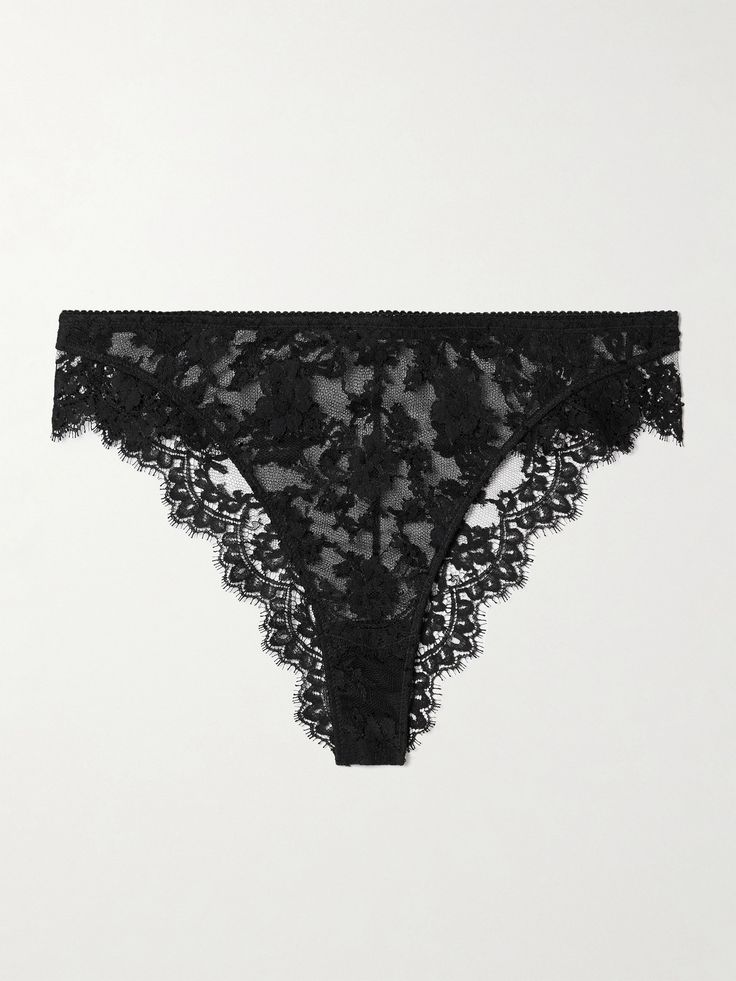 From lingerie to accessories, there's an effortless elegance to all of Dolce&Gabbana's designs. These briefs are made from delicate lace and have high-cut legs and scalloped eyelash trims along the back. Wear yours as a romantic set with one of the brand's bras. Elegant Party Bottoms With Delicate Lace, Elegant Lace Bottoms For Party, Sheer Lace Bottoms For Wedding, Elegant Delicate Lace Party Bottoms, Wedding Bottoms With Lace Trim String Shape, Sheer Lace Wedding Bottoms, Elegant Wedding Bottoms With Delicate Lace, Elegant String Bottoms With Contrast Lace, Elegant Bottoms With Contrast Lace