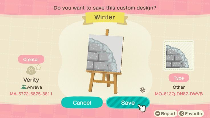 an animal crossing game screen with the words winter written on it