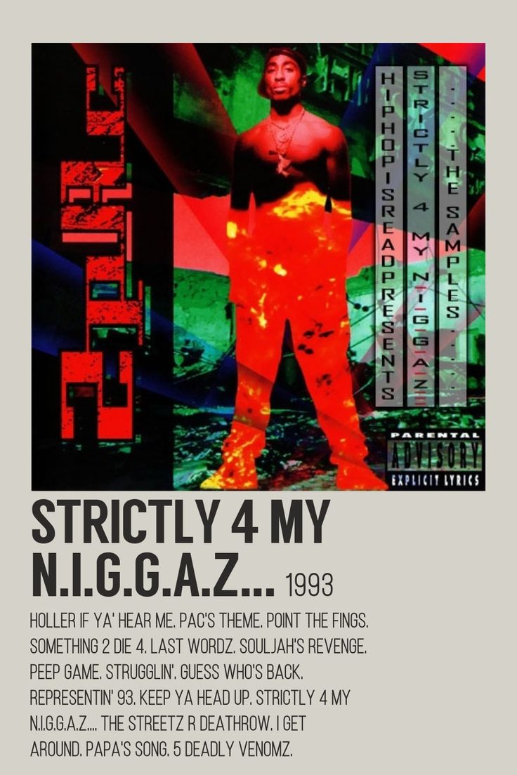 an advertisement for the new album,'stripty 4 my n i g az '