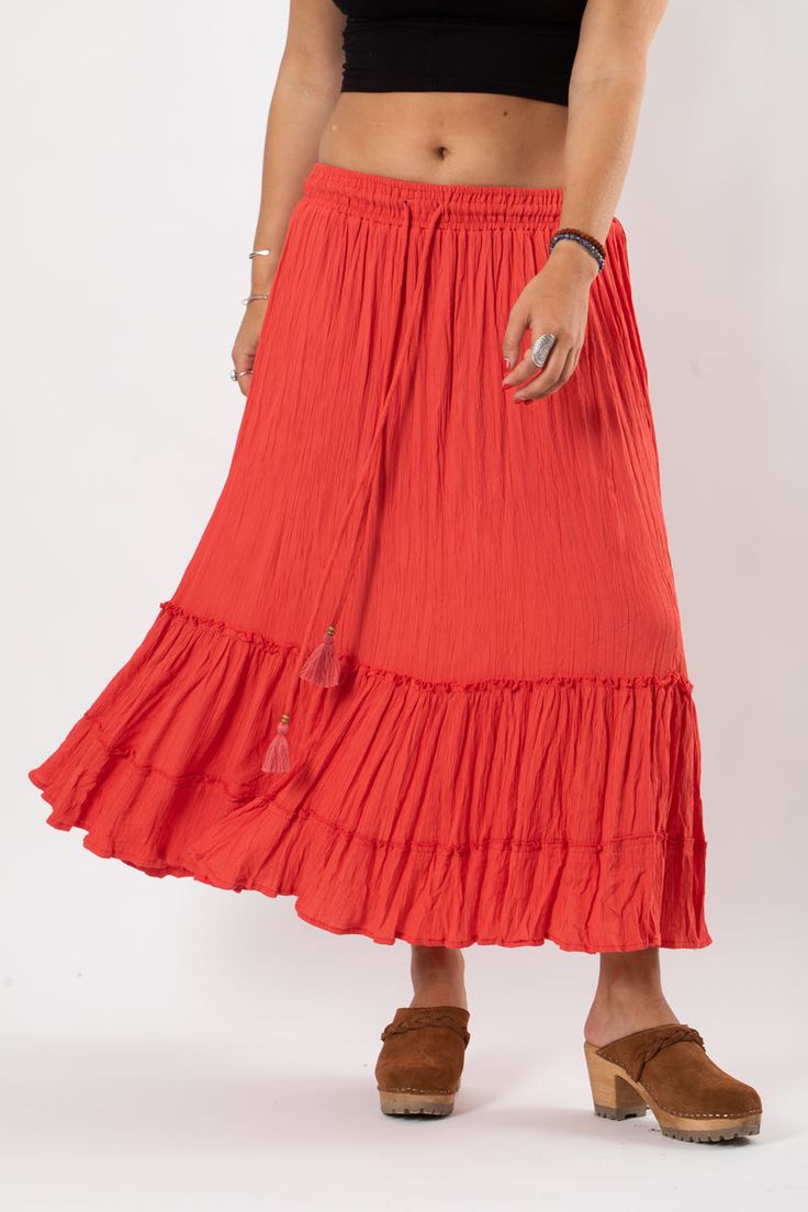 Breezy Bliss Boho Prairie Skirt– Mexicali Blues Breezy Ruffled Maxi Skirt, Breezy Tiered Maxi Skirt, Breezy Tiered Maxi Skirt With Ruffles, Breezy Ruffled Tiered Maxi Skirt, Breezy Tiered Ruffle Maxi Skirt, Breezy Tiered Flowy Maxi Skirt, Breezy Ruffled Maxi Skirt For Beach, Breezy Beach Maxi Skirt With Ruffles, Breezy Flowy Maxi Skirt With Ruffled Detail