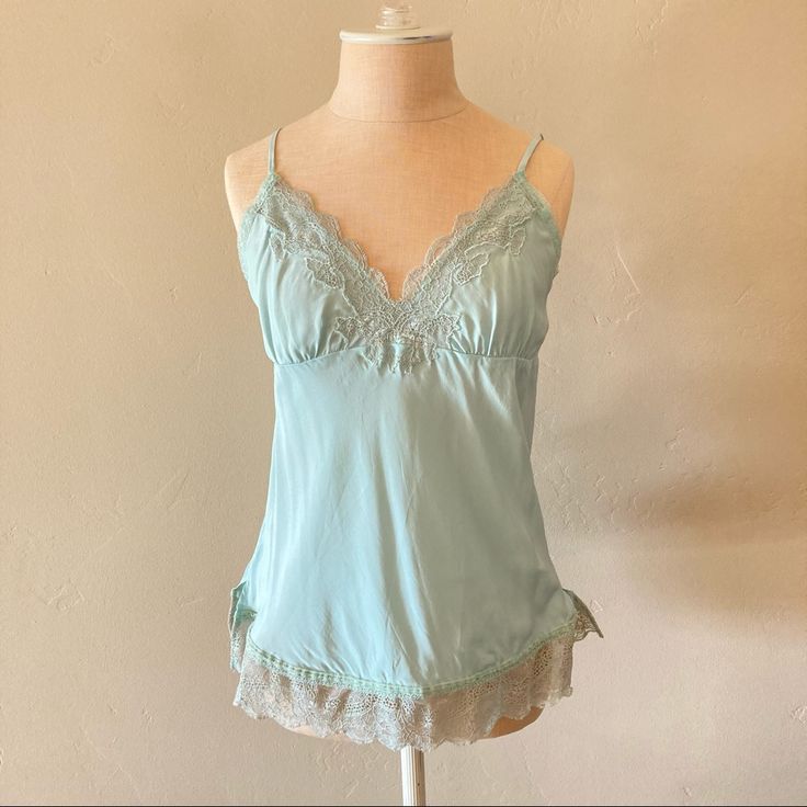 Gold Hawk Blue Classic Camisole, Size Medium. Never Worn, New Without Tags! 100% Silk With Lace. I’m Also Selling In More Colors Blue Tank Camisole For Loungewear, Blue Cami Tank Top For Loungewear, Blue Top With Built-in Bra For Loungewear, Blue Camisole For Daywear, Light Blue Sleeveless Tank Top For Loungewear, Blue Cami Camisole For Daywear, Blue Camisole Top With Lace Trim, Blue Lace Trim Camisole Top, Blue V-neck Camisole For Daywear