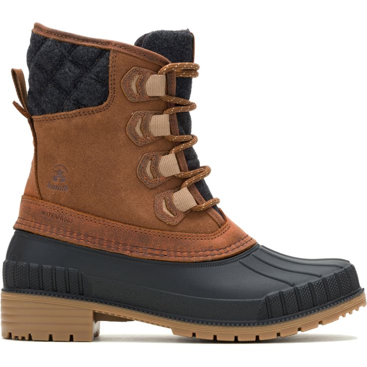 Stylish yet practical  the women's Kamik Sienna Mid 3 winter boots are made to handle snowy sidewalks  icy driveways and winter commutes  all while keeping your feet cozy and dry. Winter Weatherproof Walking Boots, Weatherproof Winter Walking Boots, Winter Boots With Reinforced Toe For Cold Weather, Winter Insulated Work Boots For Outdoor Work, Insulated Winter Work Boots For Outdoor, Winter Insulated Brown Boots, Winter Work Boots With Reinforced Toe For Walking, Winter Weatherproof Hiking Boots For Cold Weather, Weatherproof Hiking Boots For Cold Weather In Fall