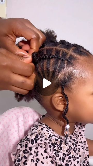 Black Toddler Hairstyles Girl Braids Simple Kids, Baby Hairstyles Girl Black Braids, Kids Hairstyles Girls Easy Black Natural, Girl Braids Hairstyles Kids Black Little Easy Natural Hair, Little Black Girls Hairstyles For Kids Natural, Child Hairstyles Girl Black, Quick Lil Girl Hairstyles Black, Lil Kids Hairstyles Black, Toddler Two Strand Twist Styles