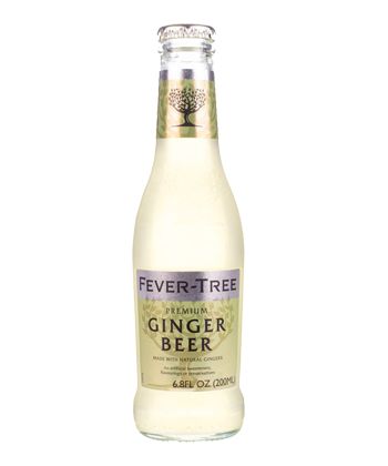 a bottle of fever tree ginger beer