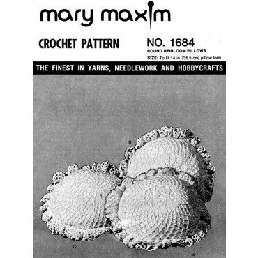 the cover of mary moxfm's crochet pattern, no 1384