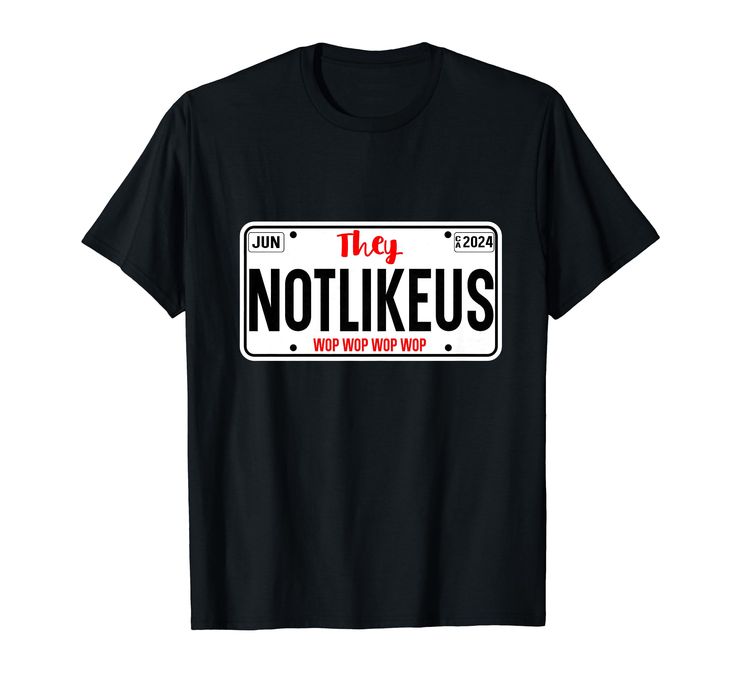 PRICES MAY VARY. They not like us, they not like us Lightweight, Classic fit, Double-needle sleeve and bottom hem They Not Like Us Shirt, Hip Hop Women, T Shirt Image, Hip Hop Outfits, Workout Tee, Branded T Shirts, License Plate, Types Of Printing, Collar Styles