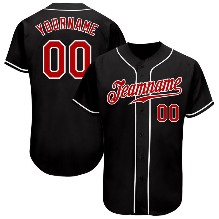 a baseball jersey with the name and number on it, that says teamname 00