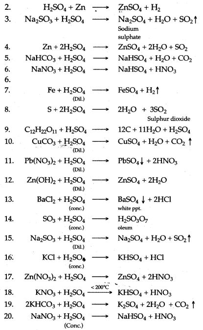 the formulas for different substances are shown in black and white, as well as numbers