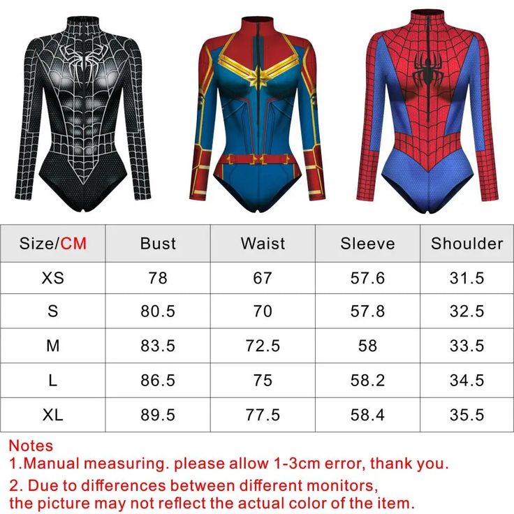 Unisex Superhero Bodysuit Spiderman Captain Cosplay 3D Print Long Sleeve Swimsuit Adult Halloween Carnival Costume Transform into your favorite superhero with the Superhero Bodysuit for Adults, available in both Spiderman and Captain Marvel designs. Perfect for Halloween, carnivals, or cosplay events, this 3D printed long sleeve swimsuit is a must-have for fans of superhero movies and TV shows. Key Features: Brand Name: MINISO, Gender: Unisex, Department Name: Adult, Item Type: Sets, Characters: Costume Long Sleeve Stretch Bodysuit, Stretch Long Sleeve Costume Bodysuit, Stretch Long Sleeve Bodysuit For Costume, Fitted Bodysuit For Costume At Cosplay Events, Fitted Bodysuit For Cosplay Events, Black Long Sleeve Bodysuit For Cosplay, Fitted Bodysuit For Costume Party And Cosplay, Fitted Bodysuit For Cosplay Events And Costume Parties, Fitted Long Sleeve Unitard For Cosplay