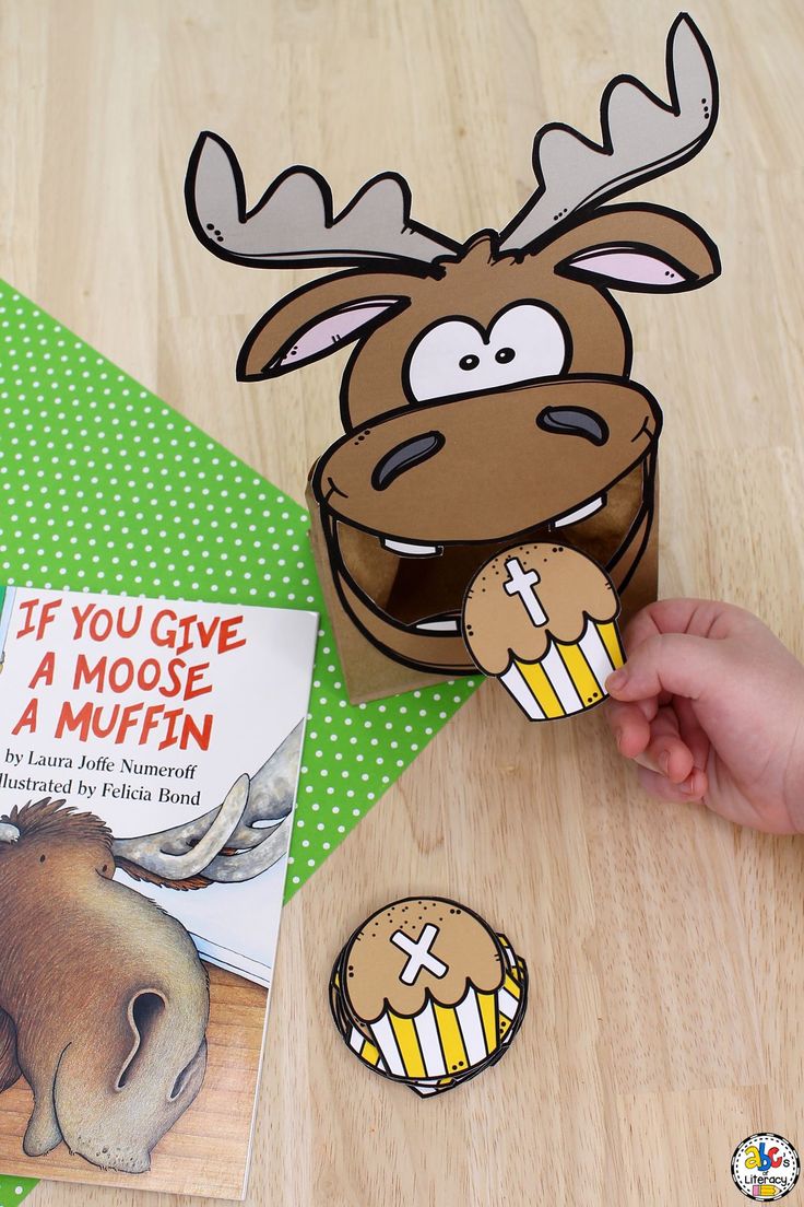 What happens when your pre-readers give a moose a muffin?! They practice learning the ABC’s! In this Moose & Muffin Letter Recognition Activity, your students will practice naming capital and lowercase letters as they feed the moose. It’s a fun activity to do after reading the book, If You Give a Moose a Muffin by Laura Numeroff. Click on the link to learn more! https://abcsofliteracy.com/moose-muffin-letter-recognition-activity/ Abc Printables Free Preschool Alphabet Activities, Family Literacy Night Activities, Literacy Night Activities, Letter Recognition Preschool, Moose Crafts, Family Literacy Night, Daycare Themes, Laura Numeroff, Letter Recognition Activities