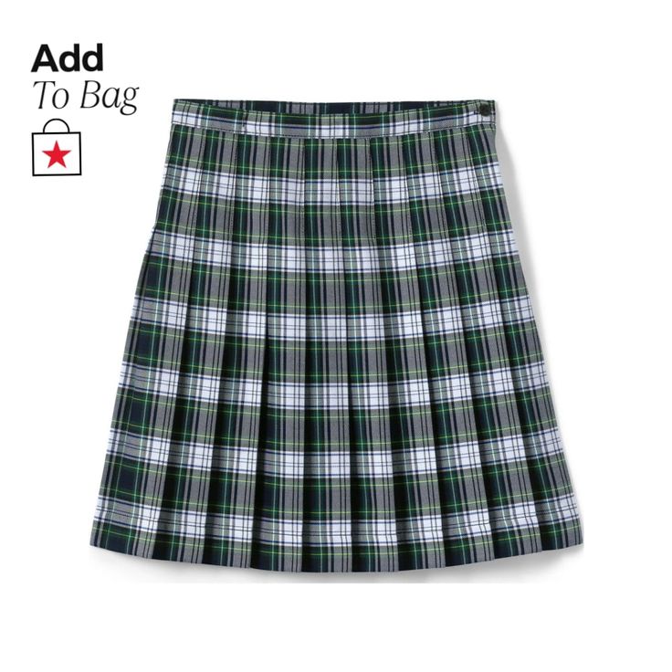 in stock School Mini Skirt With Lining, School Uniform Lined Skirt, Plaid Skirted Skort For School, School Fitted Plaid Mini Skirt, Plaid Bottoms For School In Fall, Preppy School Skirt For Fall, Preppy Skirt For School In Fall, Fitted Plaid Skort For School, Preppy Fall School Skirt