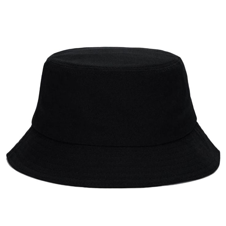 Outdoor Hats Men, Bob Chapeau, Bucket Hat Style, Black Bucket Hat, Streetwear Essentials, Outdoor Cap, Bucket Cap, Black Bucket, Hip Hop Hat