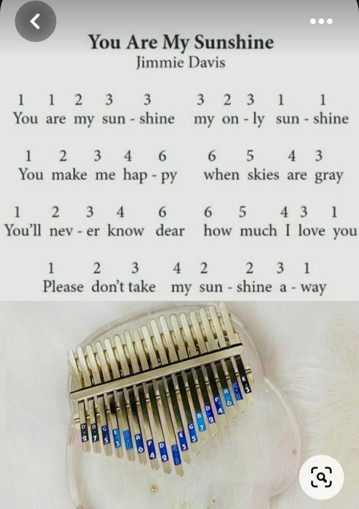 a hair comb that has been placed on top of a table with the words you are my sunshine written in it