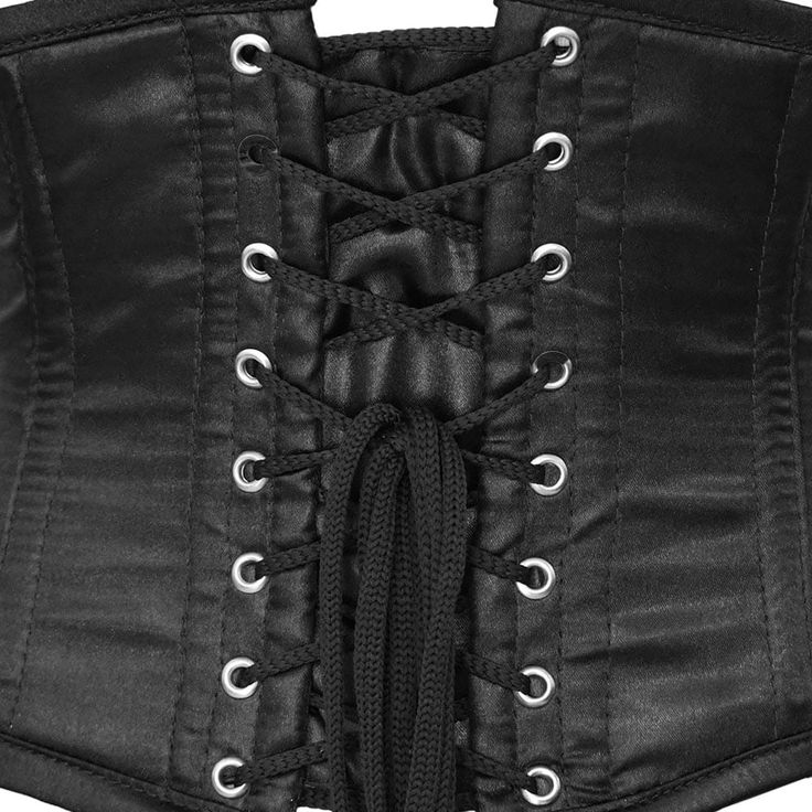 This Waist cincher shapewear is versatile and can be used for tight lacing, shaping and waist training, making it a great investment for anyone trying to achieve their desired body shape. Satin fabric is a type of woven textile that is known for its glossy and lustrous surface, smooth texture, and luxurious feel. One of the defining characteristics of satin fabric is its shiny surface It also provides good support for the lumbar, middle and lower back. What's more, wearing this Satin Cincher cor Black Stretch Overbust Corset Dress, Black Stretch Corset Belt With Corset Back, Black Stretch Corset Dress Overbust, Black Stretch Bandage Corset, Black Stretch Corset With Bandage Details, Black Stretch Corset With Corset Back, Black Shaping Corset Shapewear, Black Shaping Corset For Shapewear, Black Fitted Corset With Hook And Eye Closure