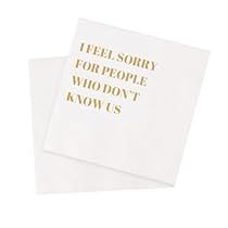 VOWFOO Cocktail Napkins Funny Cocktail Napkins, Party Napkins, Cocktail Napkins, Funny Quotes, Napkins, Funny, Quotes