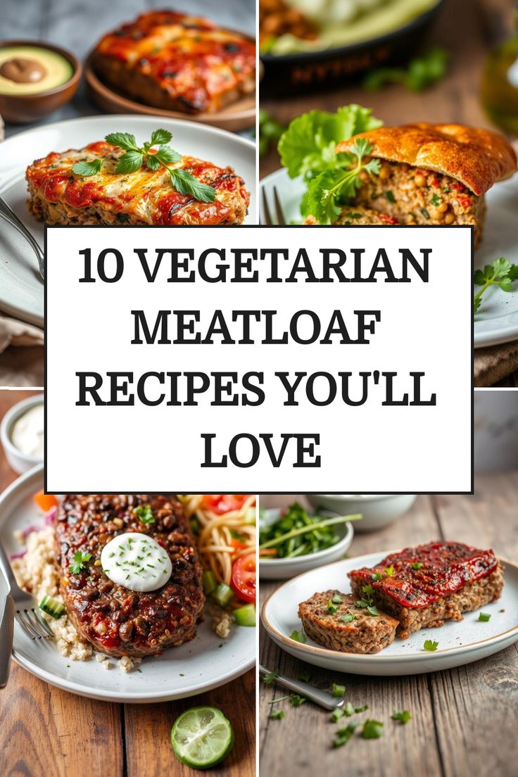 the top ten vegetarian meatloaf recipes you'll love to try out this week