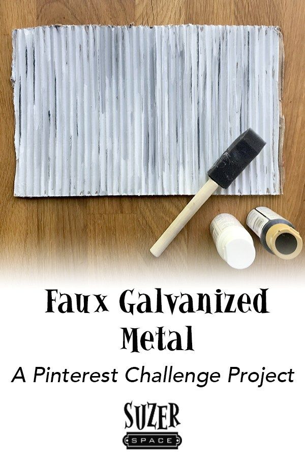 the fax galvaniized metal project is featured in this article