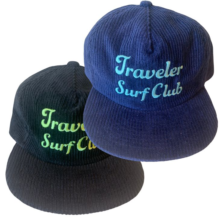 Traveler Surf Club embroidered onto one of our most popular hat style with its 5 panel unstructured crown. Its build is derived from the nostalgia for vintage workwear hats. The timeless hats are made of soft, corduroy fabric and feature a fabric strap with brass metal clasp. Corduroy Fabric Fabric Strap with Brass Metal Closure. One Size Fits All. Earthy Tones Available Imported. Malibu Surf, Popular Hats, Corduroy Cap, Wetsuit Men, Surf Club, Surf Gear, Vintage Workwear, Womens Wetsuit, Beach Gear