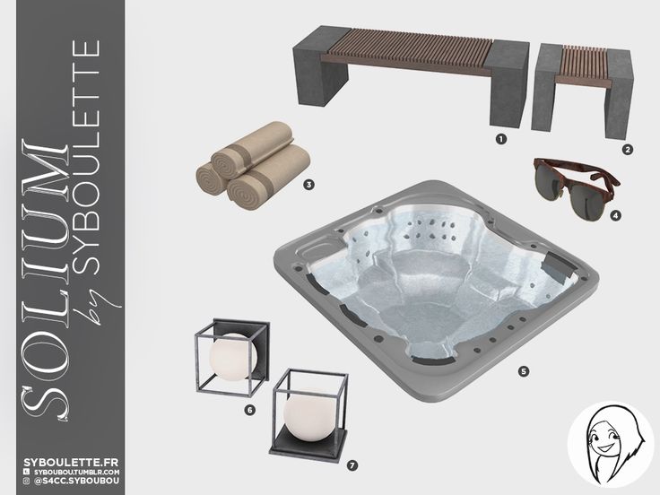 an image of a hot tub and accessories