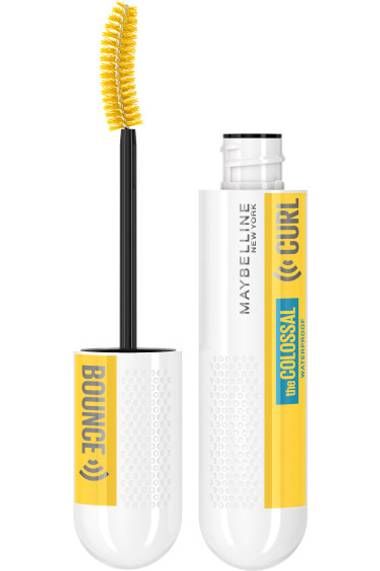 Colossal Curl Bounce Waterproof Curling Mascara - Eye Makeup - Maybelline Curl Bounce Mascara, Ojo Tattoo, Colossal Mascara, Big Bouncy Curls, Maybelline Colossal, Mascara Maybelline, Maybelline Mascara, Drugstore Mascara, Big Lashes