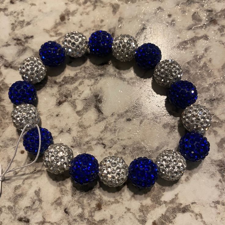 Brand New Stretch Crystal Like Bracelet Zeta Phi Beta, Jewelry Silver, Stretch Bracelet, Stretch Bracelets, Womens Jewelry Bracelets, Silver Jewelry, Color Blue, Women Jewelry, Brand New