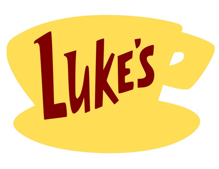 the logo for luke's coffee