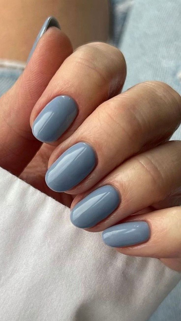 Shellac Nails Blue, Nails Shellac Ideas, Blue Shellac Nails, What Are Acrylic Nails, Nail Shellac, Shellac Nails Fall, Shellac Nail Colors, Nails Shellac, Cute Nail Colors