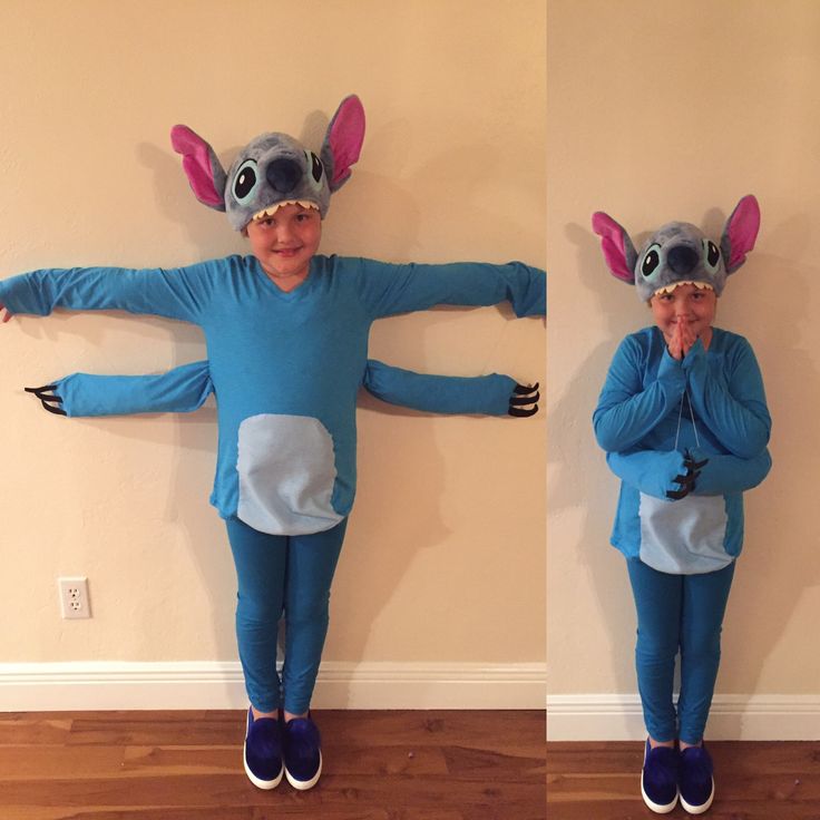 two pictures of a child wearing mouse ears and blue pajamas, one with his hands on his face