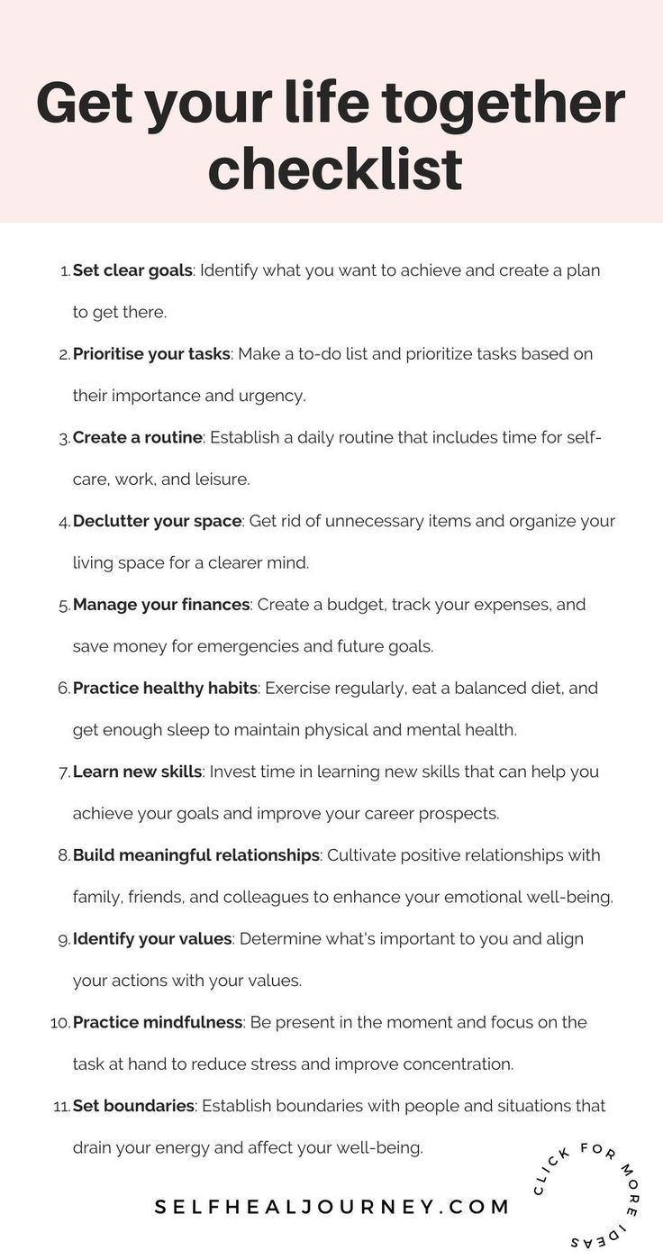 Looking for a roadmap to creating your dream life? Read this 'Get Your Life Together' list to get an idea on what goals to start working on in the 7 areas of life so that you can create a plan of action to reach them. How To Reach Goals, How To Create A Life Plan, Dream Life Planning, My Future Plans Life, Future Life Plan, 7 Areas Of Life Goals, Goal Areas Of Life, 7 Areas Of Life, Self Care Action Plan