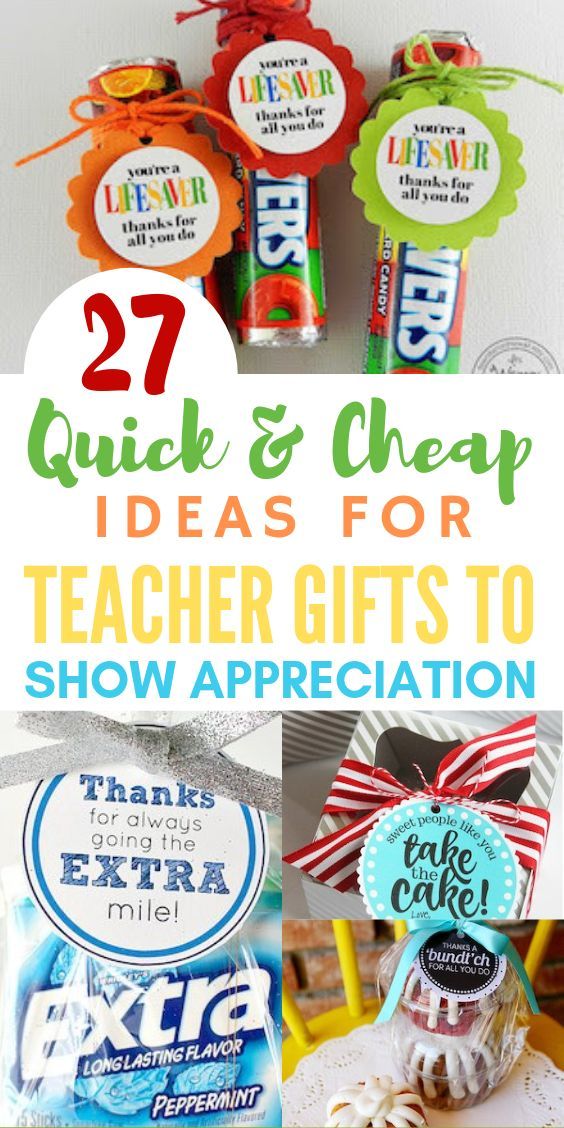 teacher appreciation gift ideas for teachers to show appreciation