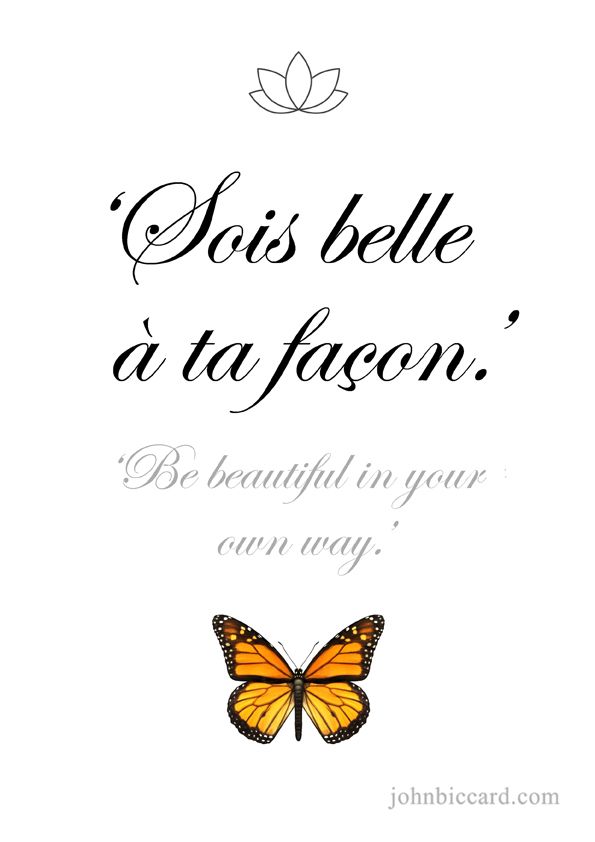 an orange butterfly sitting on top of a white background with the words'sais bele