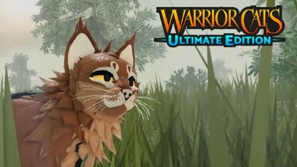 an animated image of a cat standing in tall grass with the title'warrior cats ultimate ultimate ultimate ultimate ultimate ultimate ultimate ultimate ultimate ultimate ultimate ultimate ultimate