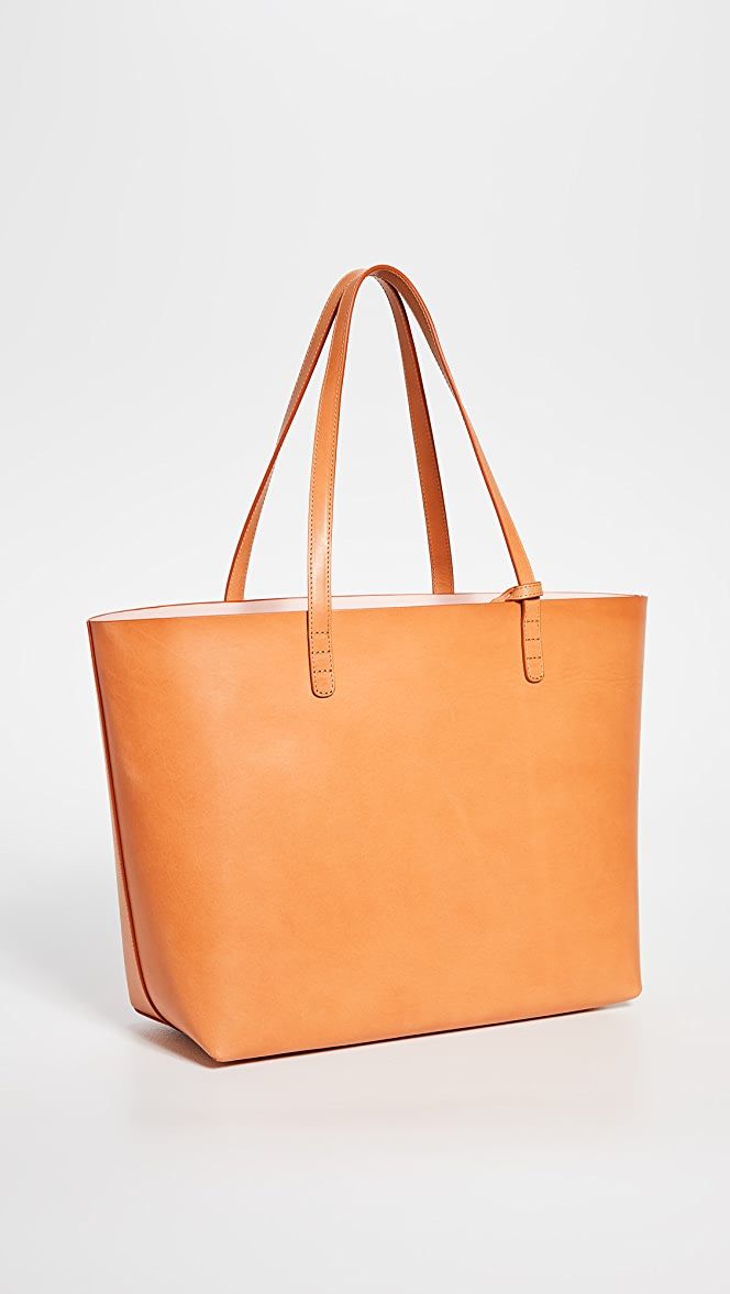 Mansur Gavriel Large Tote Bag | SHOPBOP Cognac Epsom Leather Shoulder Bag For Daily Use, Modern Cognac Vegetable Tanned Leather Bag, Modern Vegetable Tanned Leather Bag With Leather Lining, Modern Cognac Epsom Leather Bag, Modern Epsom Leather Shoulder Bag For Shopping, Classic Vegetable Tanned Leather Shoulder Bag For Shopping, Epsom Leather Tote Shoulder Bag For Shopping, Modern Epsom Leather Shopping Bag, Classic Epsom Leather Shoulder Bag For Everyday Use