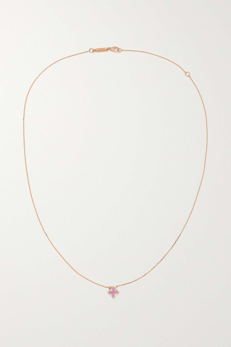 Elegant 14k Gold Emerald Necklace With Delicate Chain, Fine Jewelry In Pink Gold With Rose Cut Diamonds, Rose Gold Diamond Necklace With Delicate 14k Gold Chain, 14k Rose Gold Diamond Necklace With Delicate Chain, Formal 14k Rose Gold Pink Gold Necklaces, Formal 14k Rose Gold Pink Necklace, Fine Jewelry Rose Gold Diamond Necklace With Delicate Chain, Luxury Pink Gold Diamond Necklace, 14k Pink Gold Pendant Necklaces