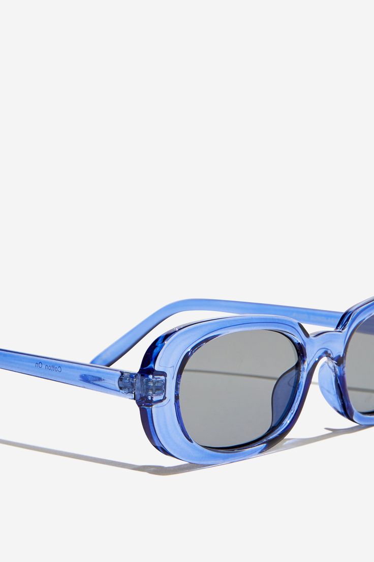 Fluid SunglassesCotton On Men - Fluid Sunglasses - Rave Blue Crystal/GreyCotton On | Men | AccessoriesCotton On | Men | AccessoriesCotton On | Men | Accessories Trendy Blue Polarized Sunglasses, Trendy Blue Sunglasses With Tinted Lenses, Blue Glass Sunglasses With Uva Protection, Modern Light Blue Tinted Sunglasses, Blue Polarized Sunglasses With Glass Lenses, Blue Mirrored Glass Sunglasses, Blue Mirrored Plastic Sunglasses, Blue Tinted Shield Sunglasses Polycarbonate, Blue Polycarbonate Sports Sunglasses